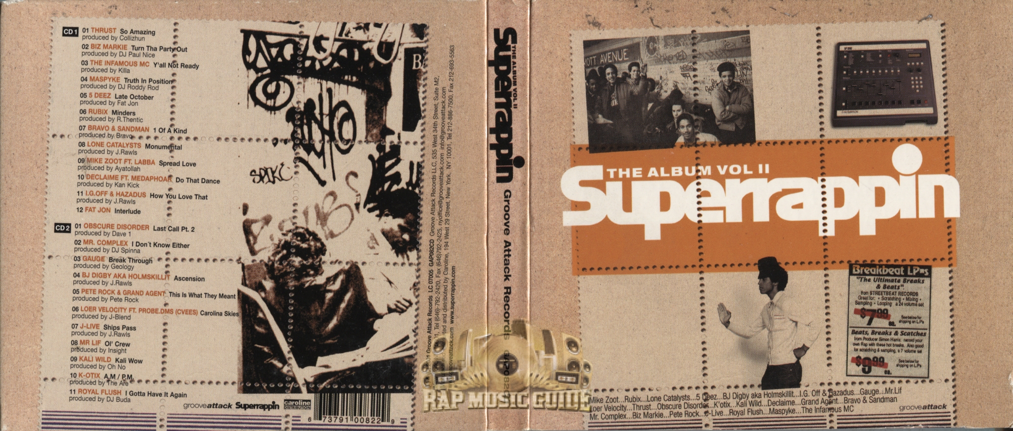 Superrappin - The Album Vol. II: CD | Rap Music Guide